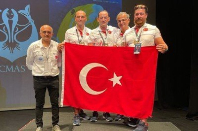 Sualtı Fotoğraf Milli Takımı'ndan dünya şampiyonluğu ve üçüncülüğü