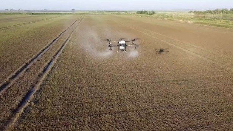 Tarımda drone teknolojisi yaygınlaşıyor