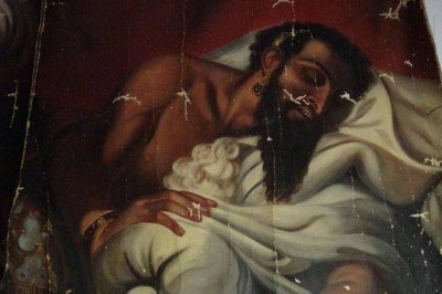 Tokat'ta ele geçirilen 140 yıllık Yahya Peygamber tablosu koruma altına alındı