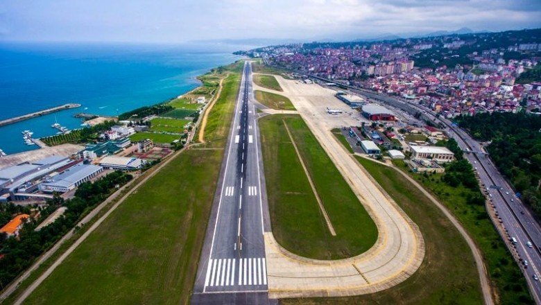 Trabzon Havalimanı bugün uçuşlara kapalı (Onarım çalışması var)