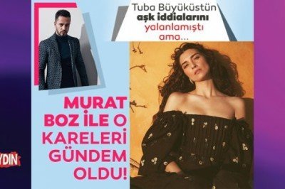 Tuba Büyüküstün aşk iddialarını yalanlamıştı ama… Murat Boz ile o fotoğrafları gündem oldu! - Sabah