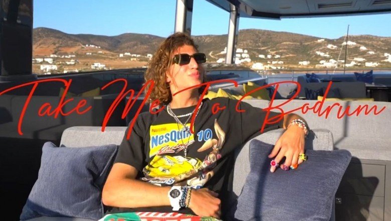 Ünlü İngiliz fenomenin Bodrum klibi viral oldu