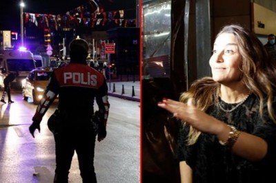 Taksim'de polis noktasındaki taksiciye küfür eden kadın gözaltına alındı