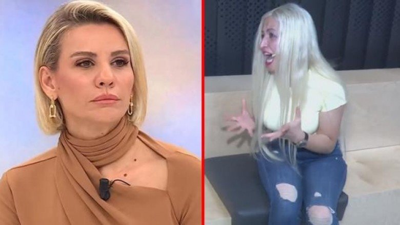 Esra Erol'da programında kocasıyla barışmak istemeyen kadın, sinir krizi geçirdi