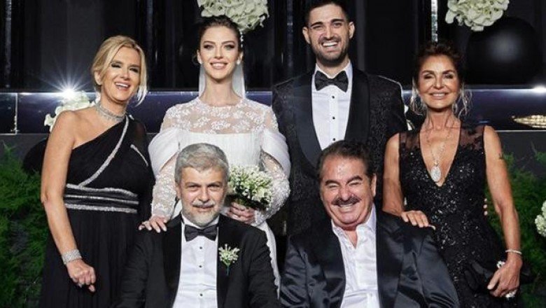 İbrahim Tatlıses, gelini Yasemin Şefkatli'ye düğün hediyesi olarak altın kemer takmış