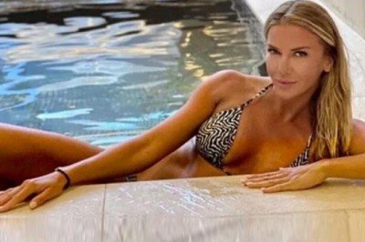 Ivana Sert, Selçuk Şahin'in davetlisi olarak Başakşehir-Beşiktaş maçını tribünden izledi