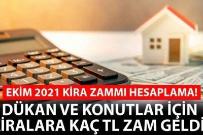 TÜİK TEFE TÜFE kira artış oranı nasıl hesaplanır? Ekim ayı 2021 kira artış oranı ne kadar oldu ve kaç lira?