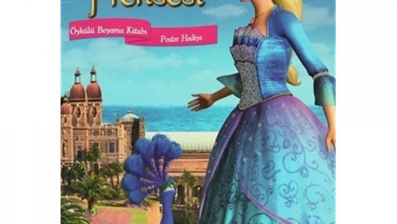 Barbie Adalar Prensesi - Öykülü Boyama Kitabı
