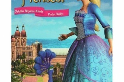 Barbie Adalar Prensesi - Öykülü Boyama Kitabı