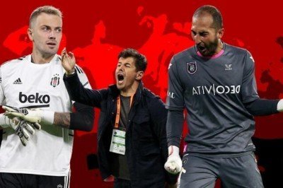 Başakşehir-Beşiktaş maçında iki kaleciden de hatalar! Golden sonra...