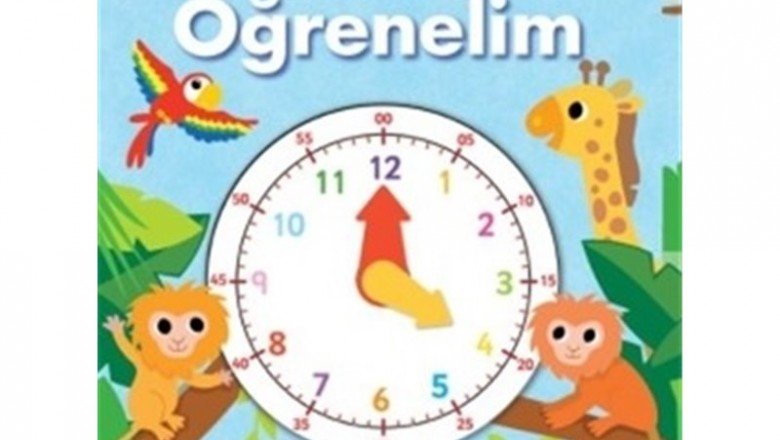 Çıkartmalarla Saati Öğrenelim