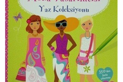 Çıkartmalı Kıyafetleriyle Moda Tasarımcısı - Yaz Koleksiyonu