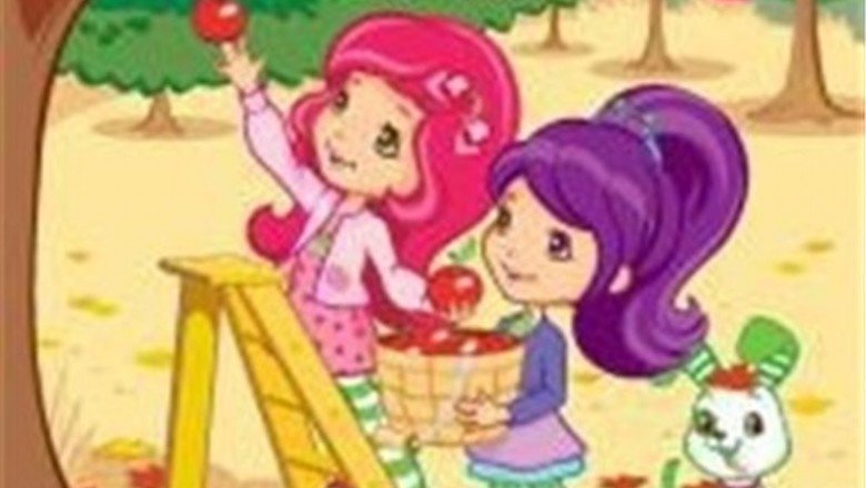 Çilek Kız Öykü Kitabı - Elma Bahçesinde Bir Gün