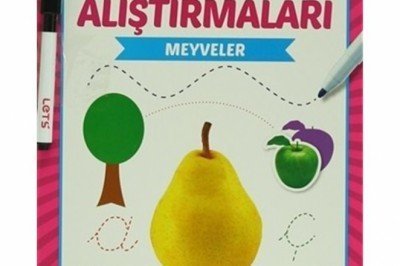 Çizgi Alıştırmaları - Meyveler