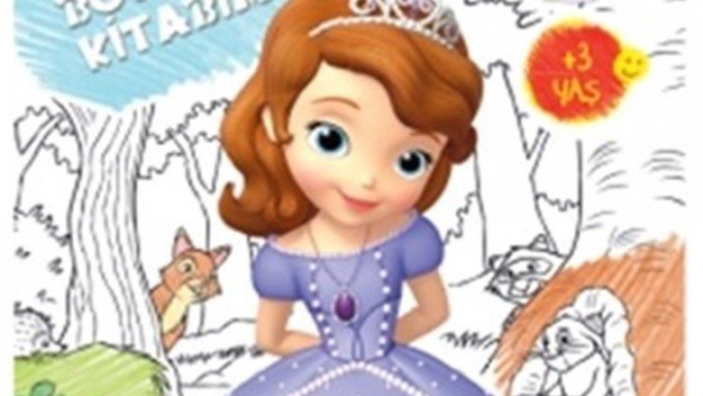 Disney İlk Boyama Kitabım - Sofia