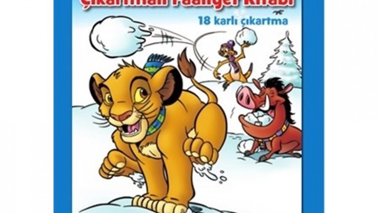 Disney : Kış Neşesi Çıkartmalı Faaliyet Kitabı