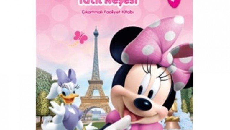 Disney Minnie - Tatil Neşesi Çıkartmalı Faaliyet Kitabı