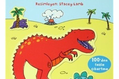 Eğlenceli Çıkartmalarla Dinozorlar