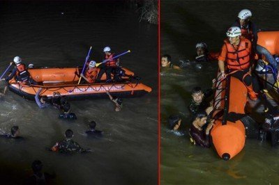 Endonezya'da korkunç olay: 11 çocuk nehri temizlerken boğuldu!