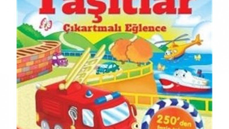 Harika Taşıtlar - Çıkartmalı Eğlence