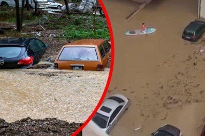 İzmir Menderes'te iki mahalleye 'evlerinizi boşaltın' uyarısı