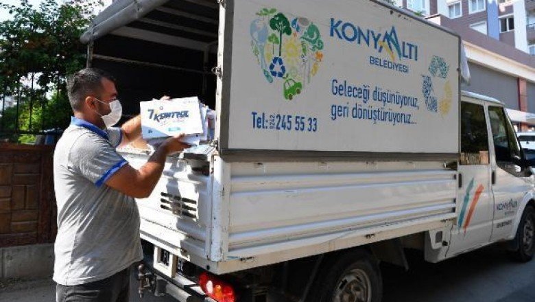 Konyaaltı'nda geri dönüşüm seferberliği