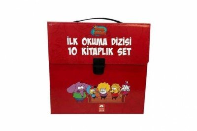 KRAL ŞAKİR İLK OKUMA KİTAPLARI KIRMIZI ÇANTALI SET (10 KİTAP TAKIM)