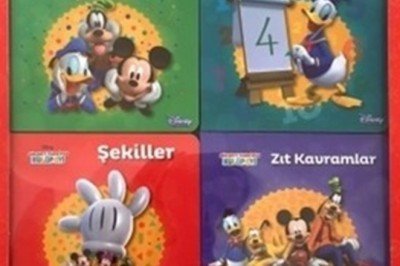 Mickey Fare’nin Kulüpevi Öykülerle Öğren (4Kitap)
