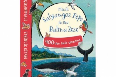 Minik Salyangoz Pepe ile Dev Balina – Çıkartmalı Etkinlik Kitabı