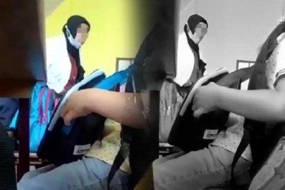 Okuldaki skandal görüntüler tepki çekmişti! Öğretmen için karar verildi