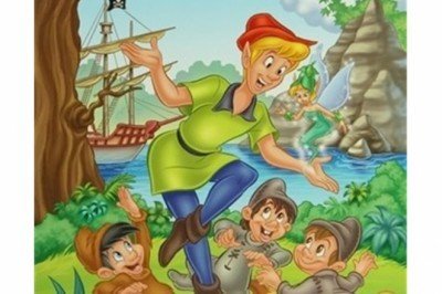 Periler ve Prensesler Boyama Peter Pan