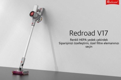 Redroad V17: Bir renk paleti ile 'temizlik ortağınızı' kişiye özel seçin