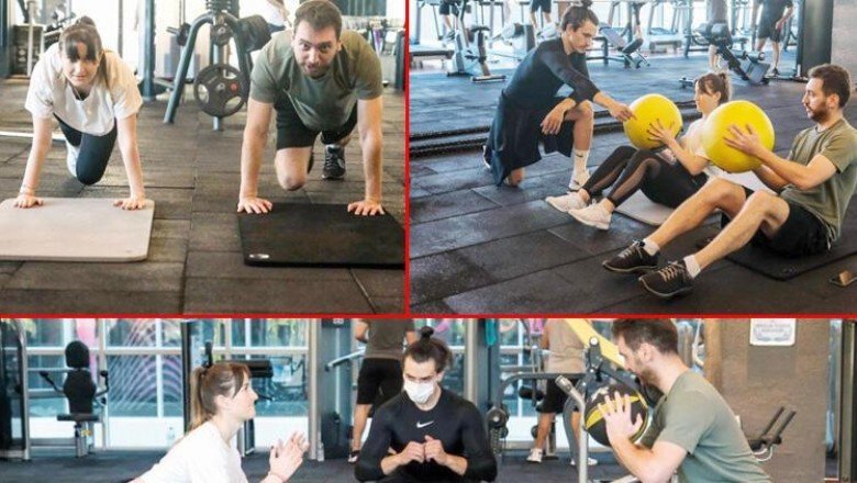 Spor hocasının ‘ağır’ mesaisi