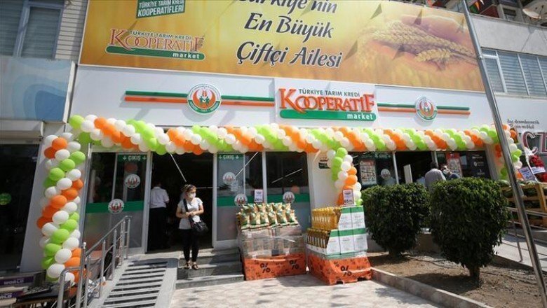 Tarım Kredi Kooperatif Marketler"in 500'üncü şubesi açıldı