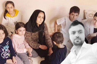 Töreniz batsın: Geride acılı bir eş ve 7 çocuğu kaldı