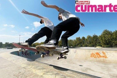 Türkiye kaykay şampiyonlarının hedefi 2024 Paris Olimpiyatları... ‘Milli takım forması giyip Türkiye’yi temsil etmek istiyoruz’