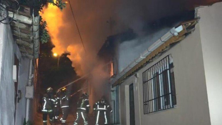 Bursa'da yangın paniği