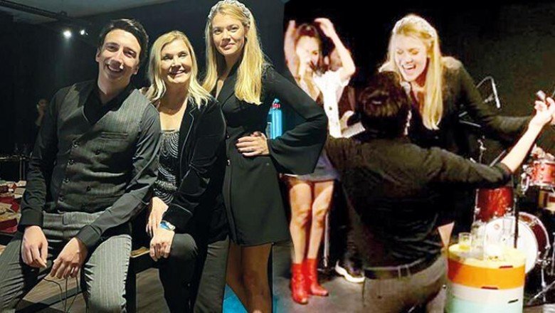 Celal Can Algül'den sevgilisi Derya Şensoy'a sürpriz parti