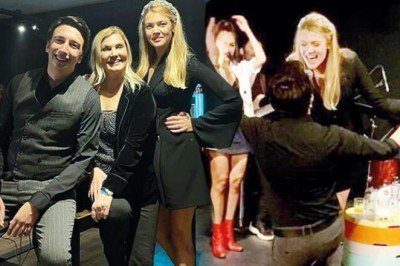 Celal Can Algül'den sevgilisi Derya Şensoy'a sürpriz parti