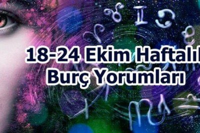 Haftalık burç yorumu (18-24 Ekim 2021)
