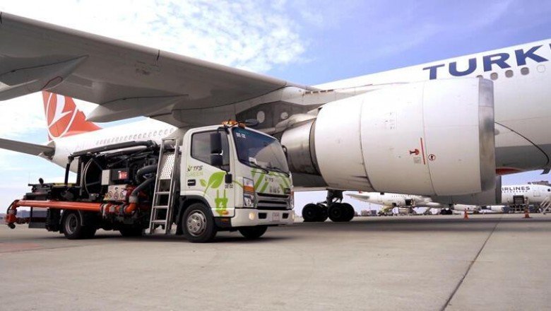 Jet yakıtı ikmalinde dünyada bir ilk