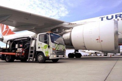 Jet yakıtı ikmalinde dünyada bir ilk