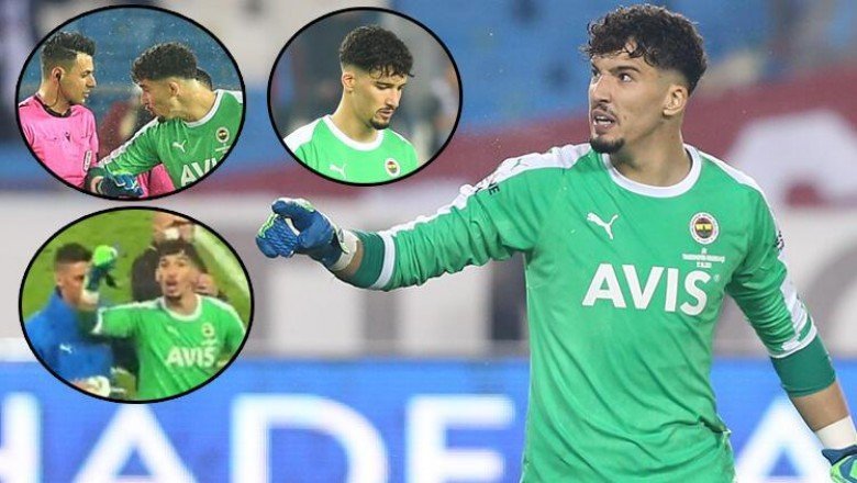 Trabzon'da Fenerbahçe kalecisi Altay Bayındır çılgına döndü! Soyunma odasına giderken tribünlere döndü ve...