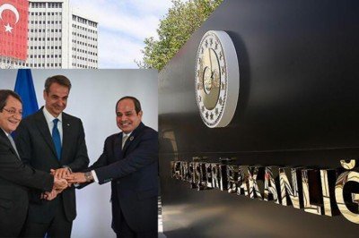 Dışişleri'nden Yunanistan, Mısır ve GKRY'nin ortak açıklamasına tepki: 'Gerçekleri reddeden bir anlayış çözüme katkı sağlayamaz'