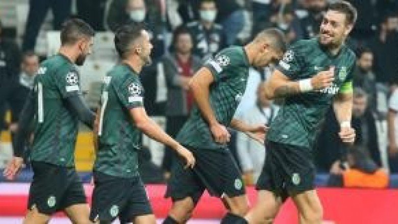 Dolmabahçe'de büyük yıkım! Şampiyonlar Ligi'nde Beşiktaş, sahasında Sporting'e 4-1 mağlup oldu