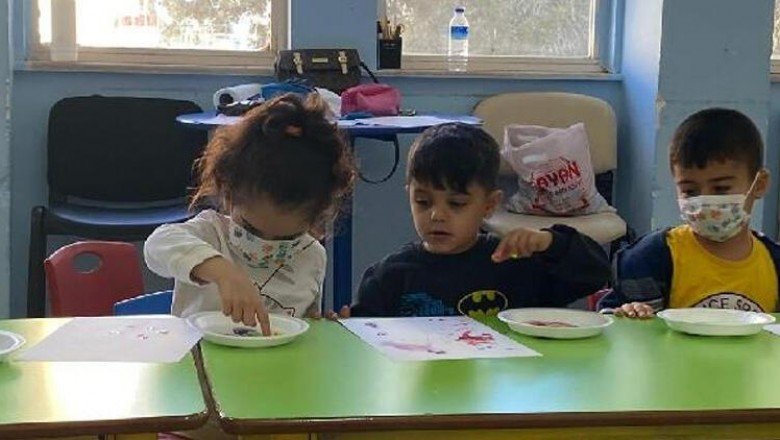 Protez bacağına kavuşan 5 yaşındaki Muhammed okula başladı