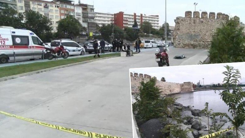 Samatya Sahili'ndeki kayalıklarda ceset bulundu