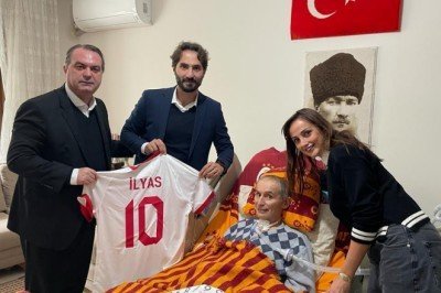 TFF'den İlyas Tüfekçi'ye ziyaret