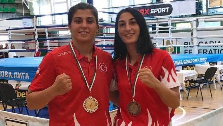 Tuğçenaz Sürmeneli'nin hayali ikizi Busenaz ile olimpiyat madalyası