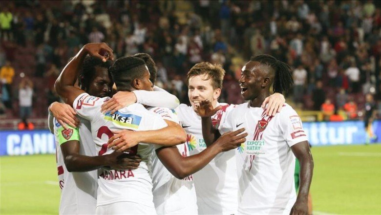 Hatayspor'un zirve hesabı